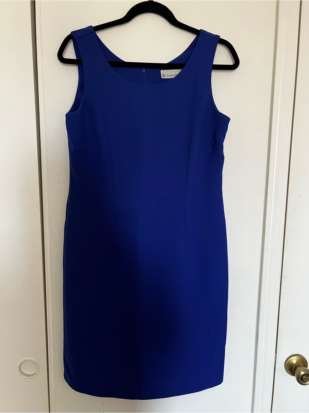 Dress barn Sleeveless Sheath Dress in Royal Blue